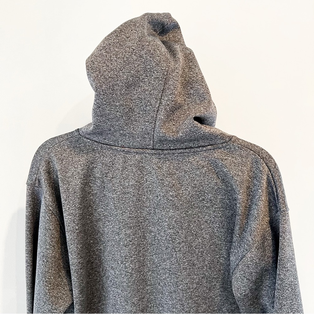 University of Michigan Wolverines Gray Blue Yellow Hoodie Sweatshirt Mens Medium - Picture 7 of 13